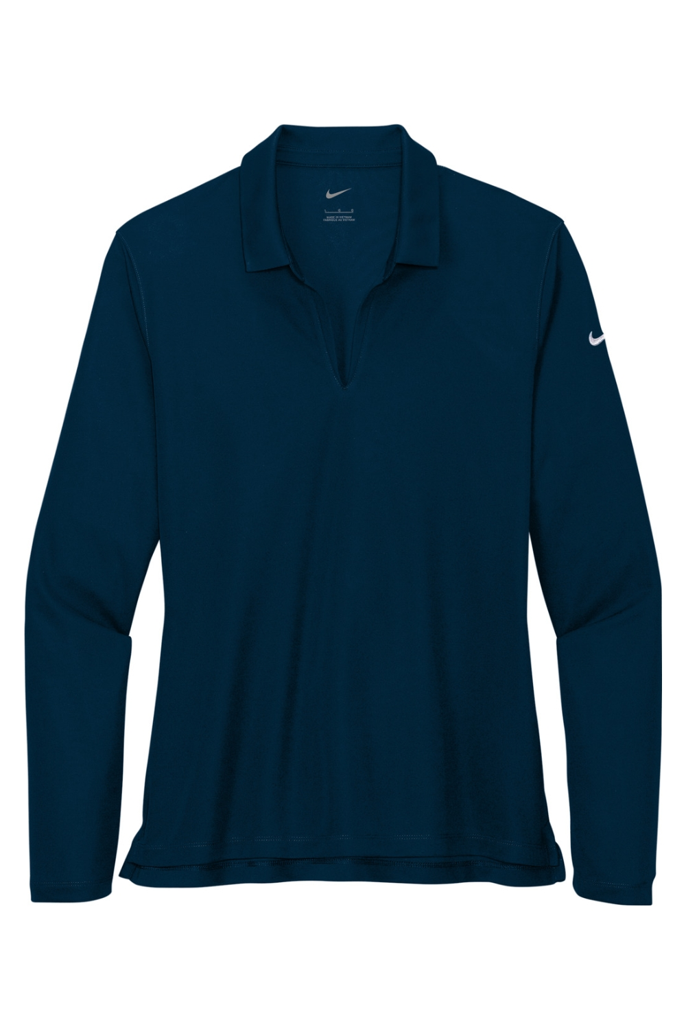 Nike Women's Dri-FIT Micro Pique 2.0 Long Sleeve Polo